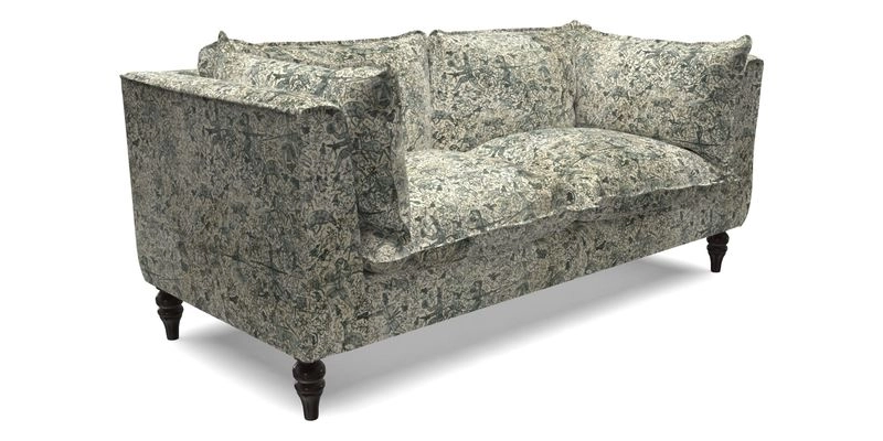 Aysgarth 3 Seater Sofa in Furrow Stripe Broad and Furrow Stripe Narrow Sunflower