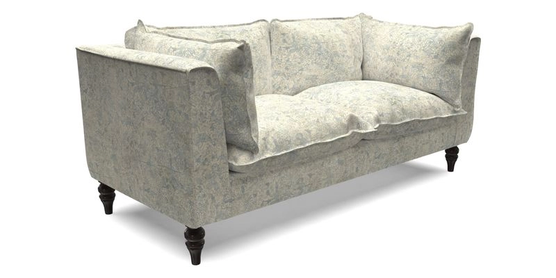 Aysgarth 3 Seater Sofa in Furrow Stripe Broad and Furrow Stripe Narrow Sunflower