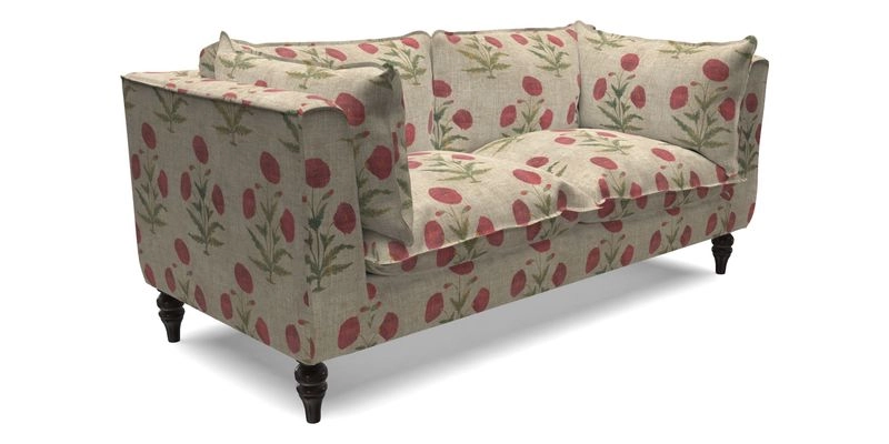 Aysgarth 3 Seater Sofa in Furrow Stripe Broad and Furrow Stripe Narrow Sunflower