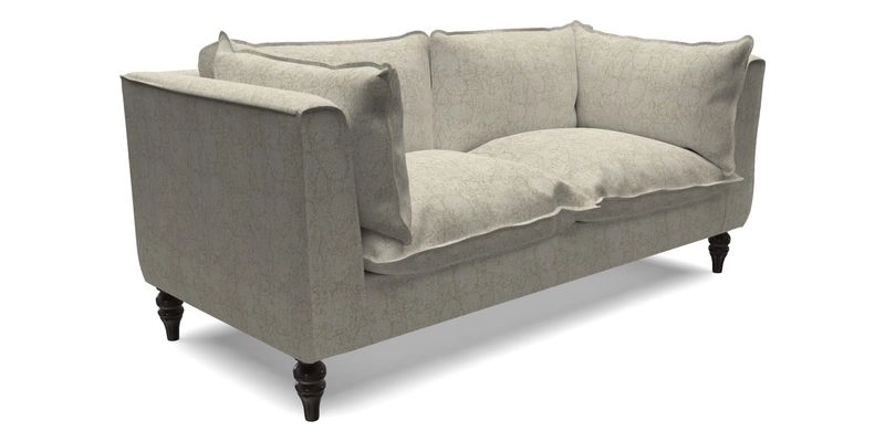 Aysgarth 3 Seater Sofa in Furrow Stripe Broad and Furrow Stripe Narrow Sunflower