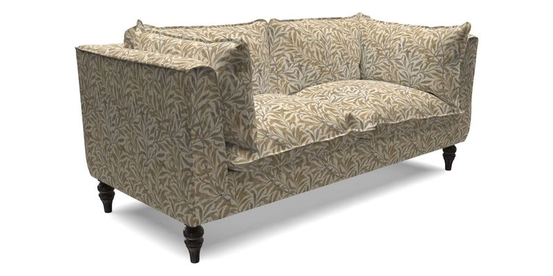 Aysgarth 3 Seater Sofa in Furrow Stripe Broad and Furrow Stripe Narrow Sunflower