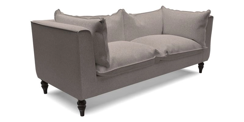 Aysgarth 3 Seater Sofa in Furrow Stripe Broad and Furrow Stripe Narrow Sunflower