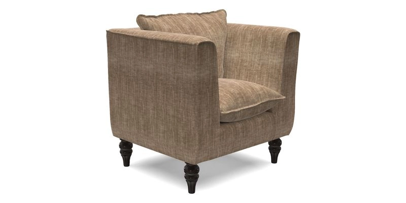 Aysgarth Chair in Two Tone Plain Biscuit