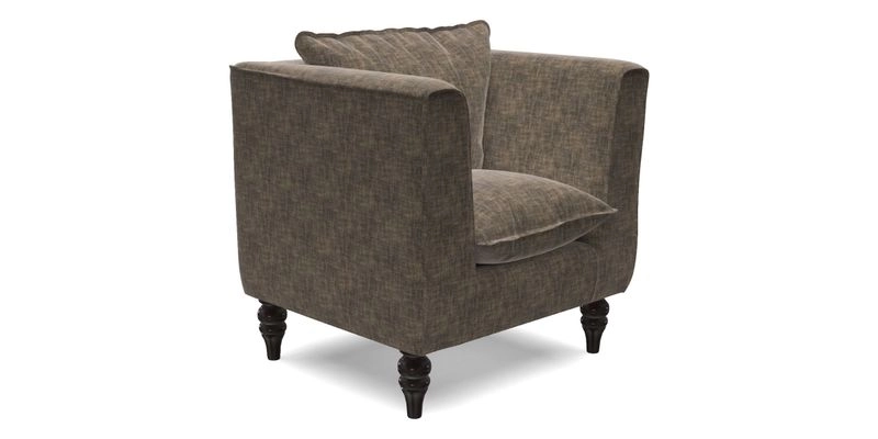 Aysgarth Chair in Two Tone Plain Biscuit