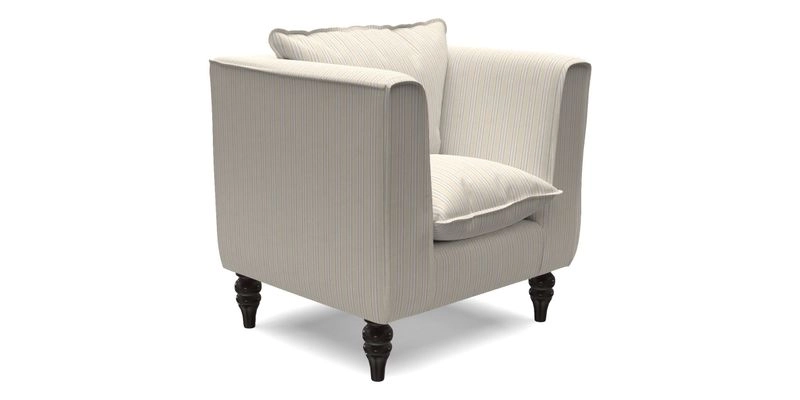 Aysgarth Chair in Two Tone Plain Biscuit