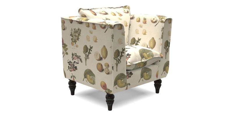 Aysgarth Chair in Two Tone Plain Biscuit