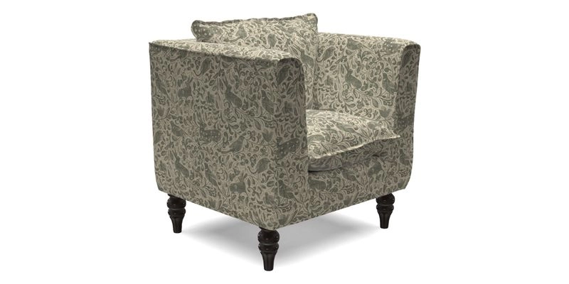 Aysgarth Chair in Two Tone Plain Biscuit