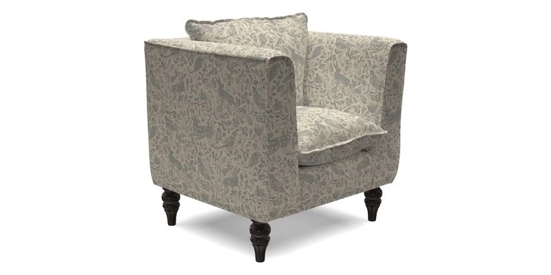 Aysgarth Chair in Two Tone Plain Biscuit