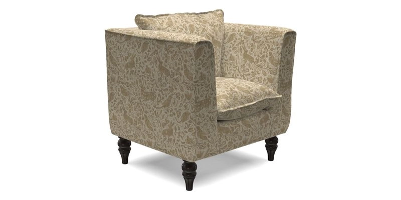 Aysgarth Chair in Two Tone Plain Biscuit