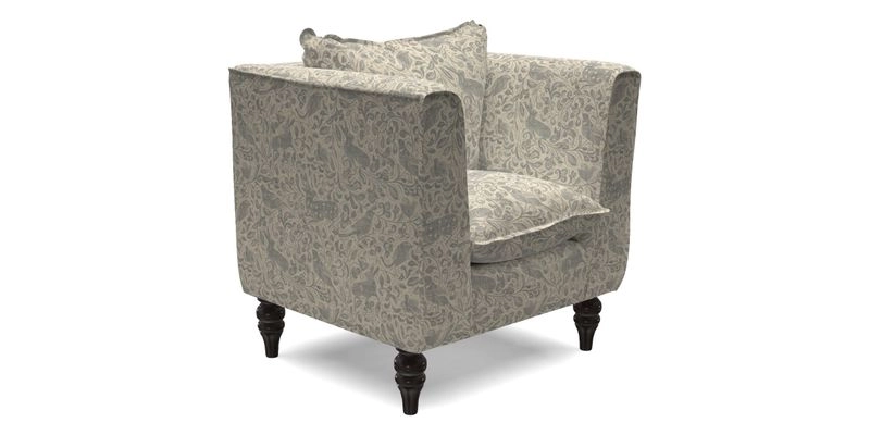 Aysgarth Chair in Two Tone Plain Biscuit