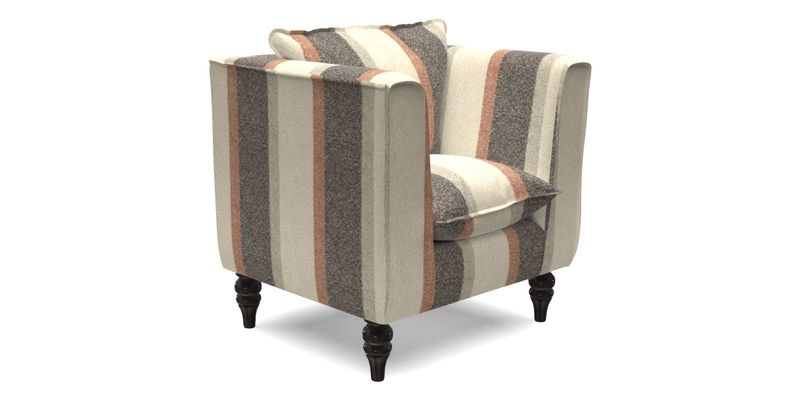 Aysgarth Chair in Two Tone Plain Biscuit