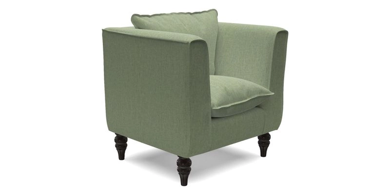 Aysgarth Chair in Two Tone Plain Biscuit