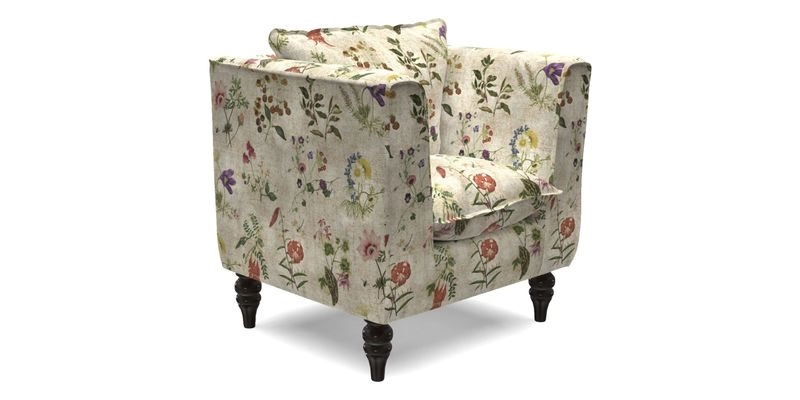 Aysgarth Chair in Two Tone Plain Biscuit