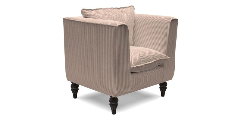 Aysgarth Chair in Two Tone Plain Biscuit