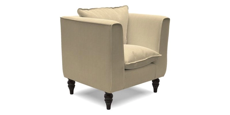 Aysgarth Chair in Two Tone Plain Biscuit