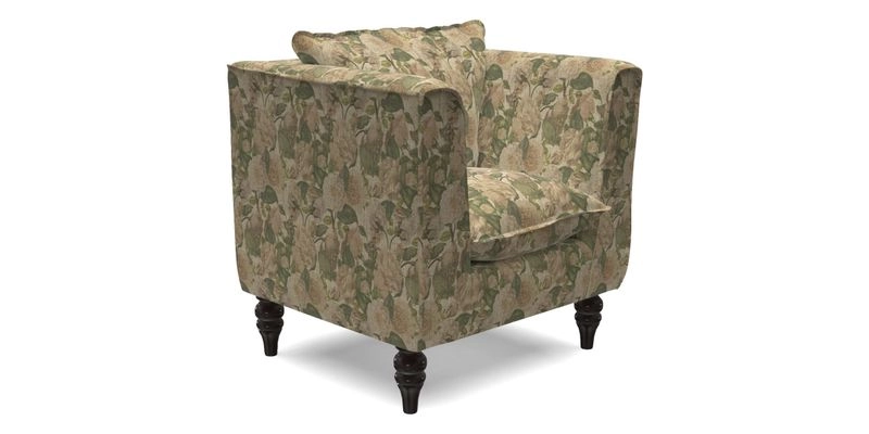 Aysgarth Chair in Two Tone Plain Biscuit