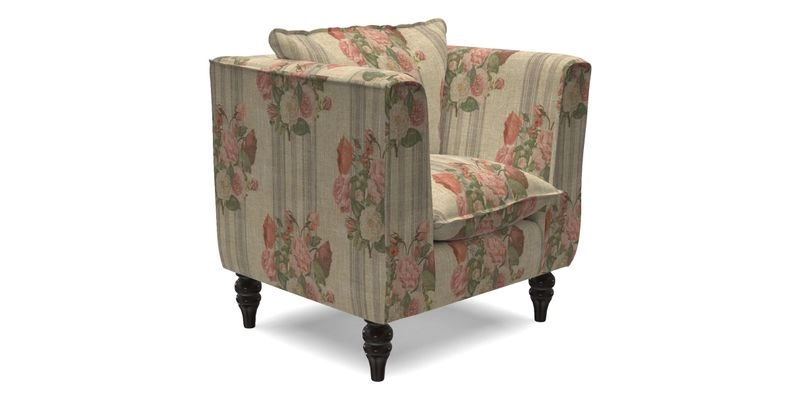 Aysgarth Chair in Two Tone Plain Biscuit