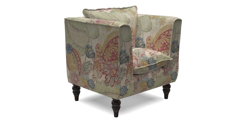 Aysgarth Chair in Two Tone Plain Biscuit