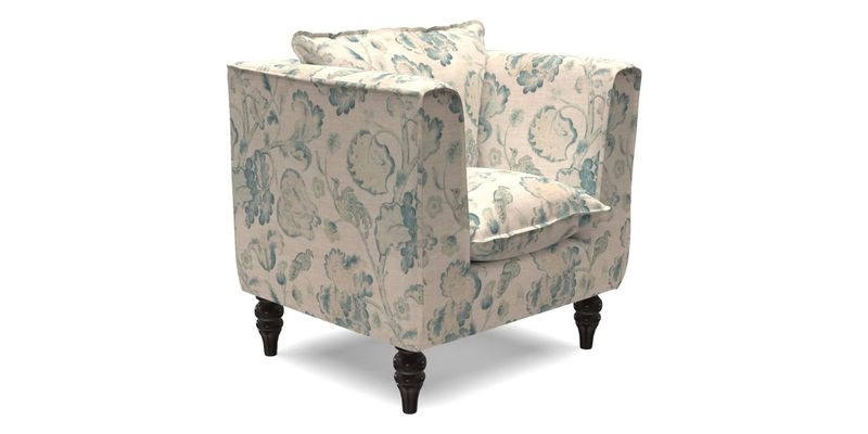 Aysgarth Chair in Two Tone Plain Biscuit