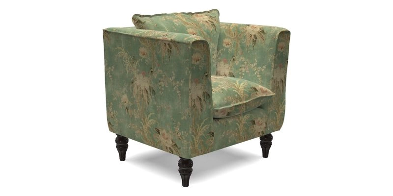 Aysgarth Chair in Two Tone Plain Biscuit