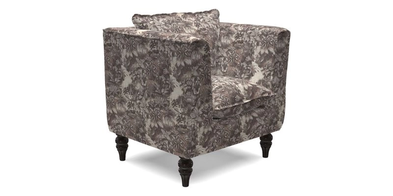 Aysgarth Chair in Two Tone Plain Biscuit