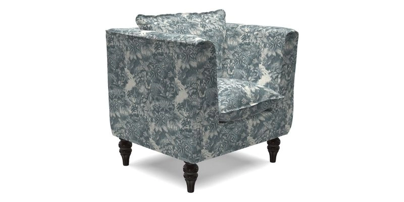 Aysgarth Chair in Two Tone Plain Biscuit