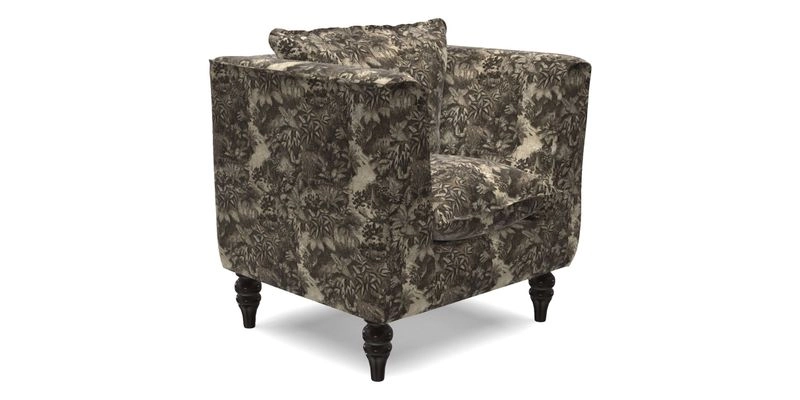 Aysgarth Chair in Two Tone Plain Biscuit