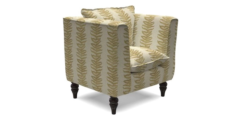 Aysgarth Chair in Two Tone Plain Biscuit