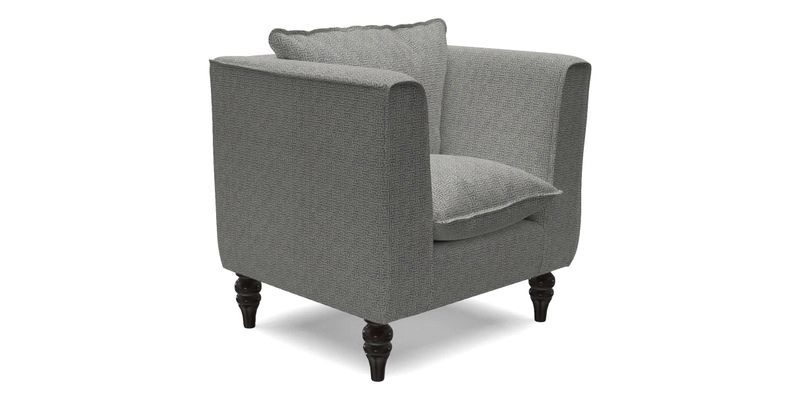 Aysgarth Chair in Two Tone Plain Biscuit