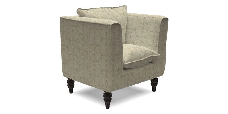 Aysgarth Chair in Two Tone Plain Biscuit
