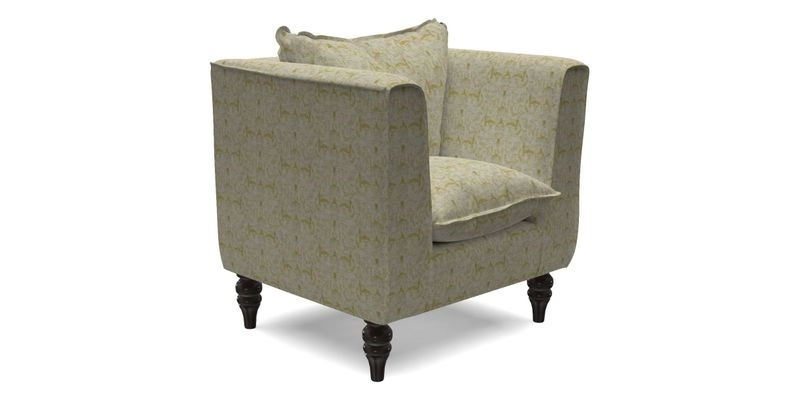 Aysgarth Chair in Two Tone Plain Biscuit