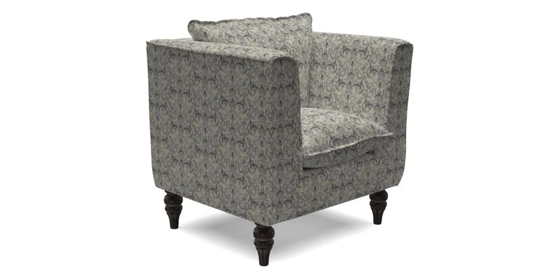 Aysgarth Chair in Two Tone Plain Biscuit
