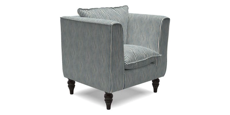Aysgarth Chair in Two Tone Plain Biscuit