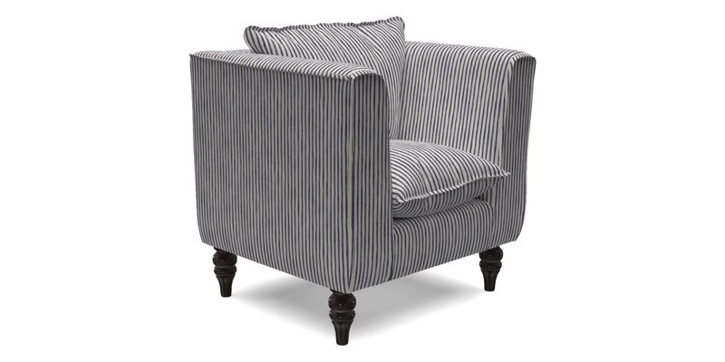 Aysgarth Chair in Two Tone Plain Biscuit
