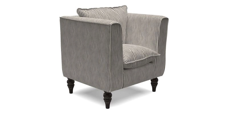 Aysgarth Chair in Two Tone Plain Biscuit