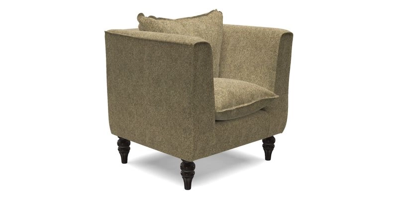 Aysgarth Chair in Two Tone Plain Biscuit