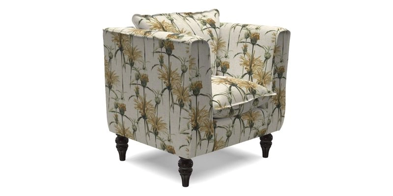 Aysgarth Chair in Two Tone Plain Biscuit