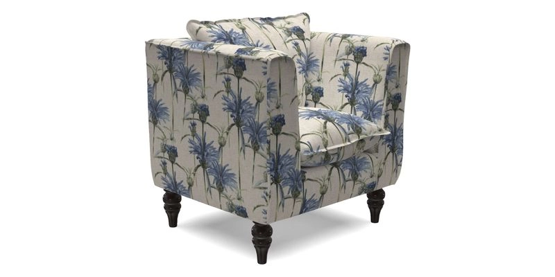 Aysgarth Chair in Two Tone Plain Biscuit