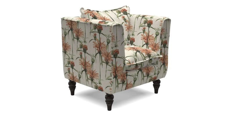 Aysgarth Chair in Two Tone Plain Biscuit