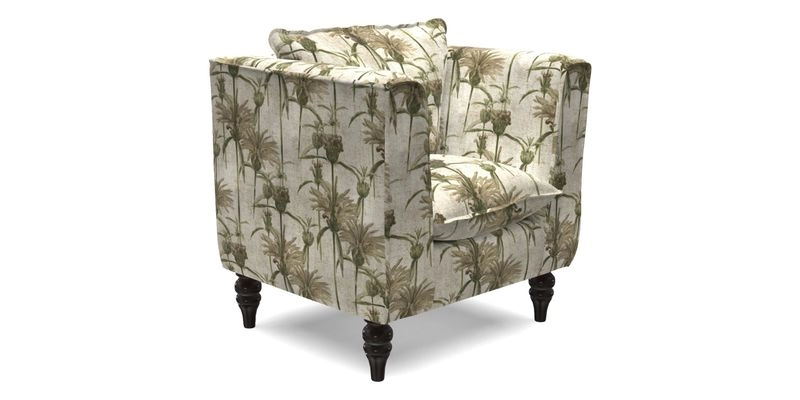 Aysgarth Chair in Two Tone Plain Biscuit