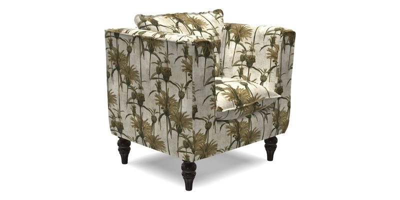 Aysgarth Chair in Two Tone Plain Biscuit