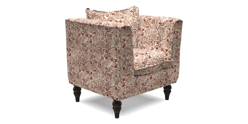 Aysgarth Chair in Two Tone Plain Biscuit