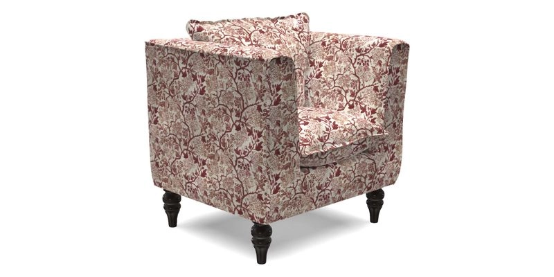 Aysgarth Chair in Two Tone Plain Biscuit