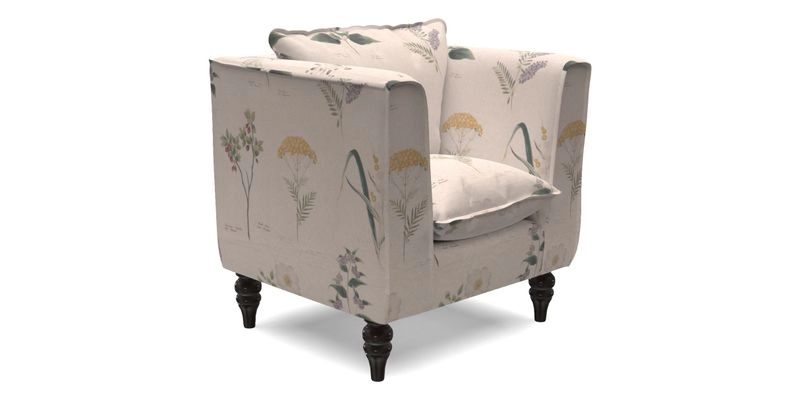 Aysgarth Chair in Two Tone Plain Biscuit