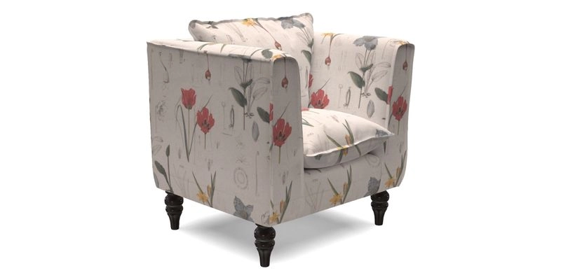 Aysgarth Chair in Two Tone Plain Biscuit