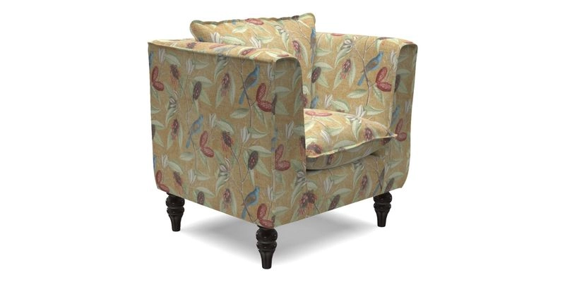 Aysgarth Chair in Two Tone Plain Biscuit