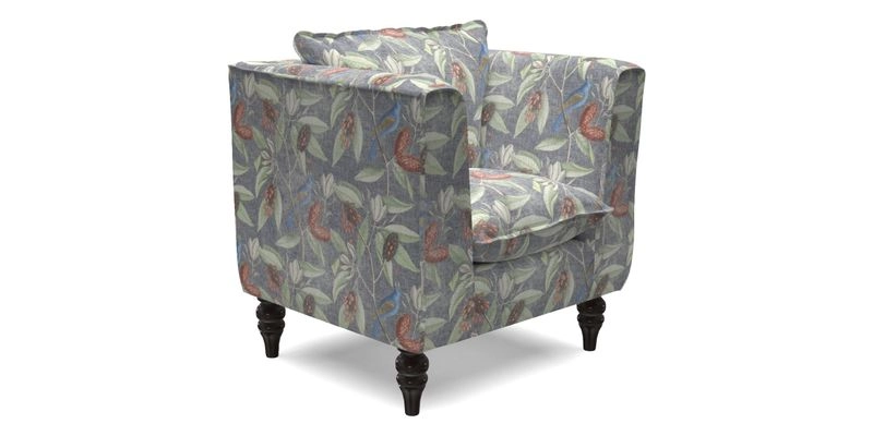 Aysgarth Chair in Two Tone Plain Biscuit