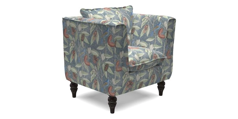 Aysgarth Chair in Two Tone Plain Biscuit