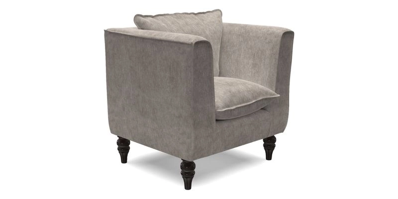 Aysgarth Chair in Two Tone Plain Biscuit