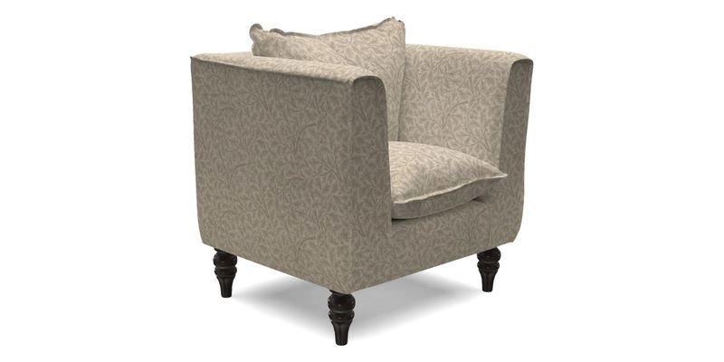 Aysgarth Chair in Two Tone Plain Biscuit